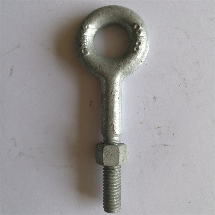 Drop Regular Nut Eye Bolt Long Eye Bolt 1/2 x 8 Buy G291